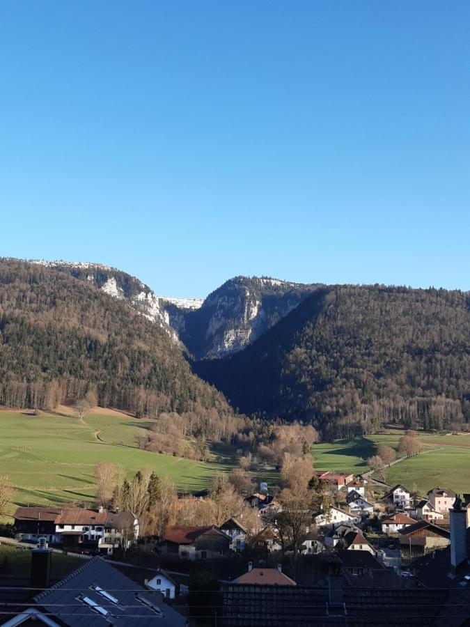 Tiny De L'Aigle Apartment Villeret Bagian luar foto