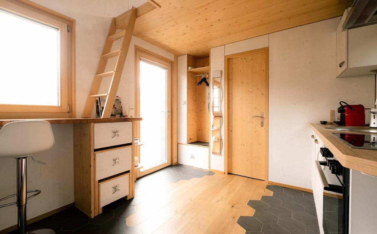 Tiny De L'Aigle Apartment Villeret Bagian luar foto